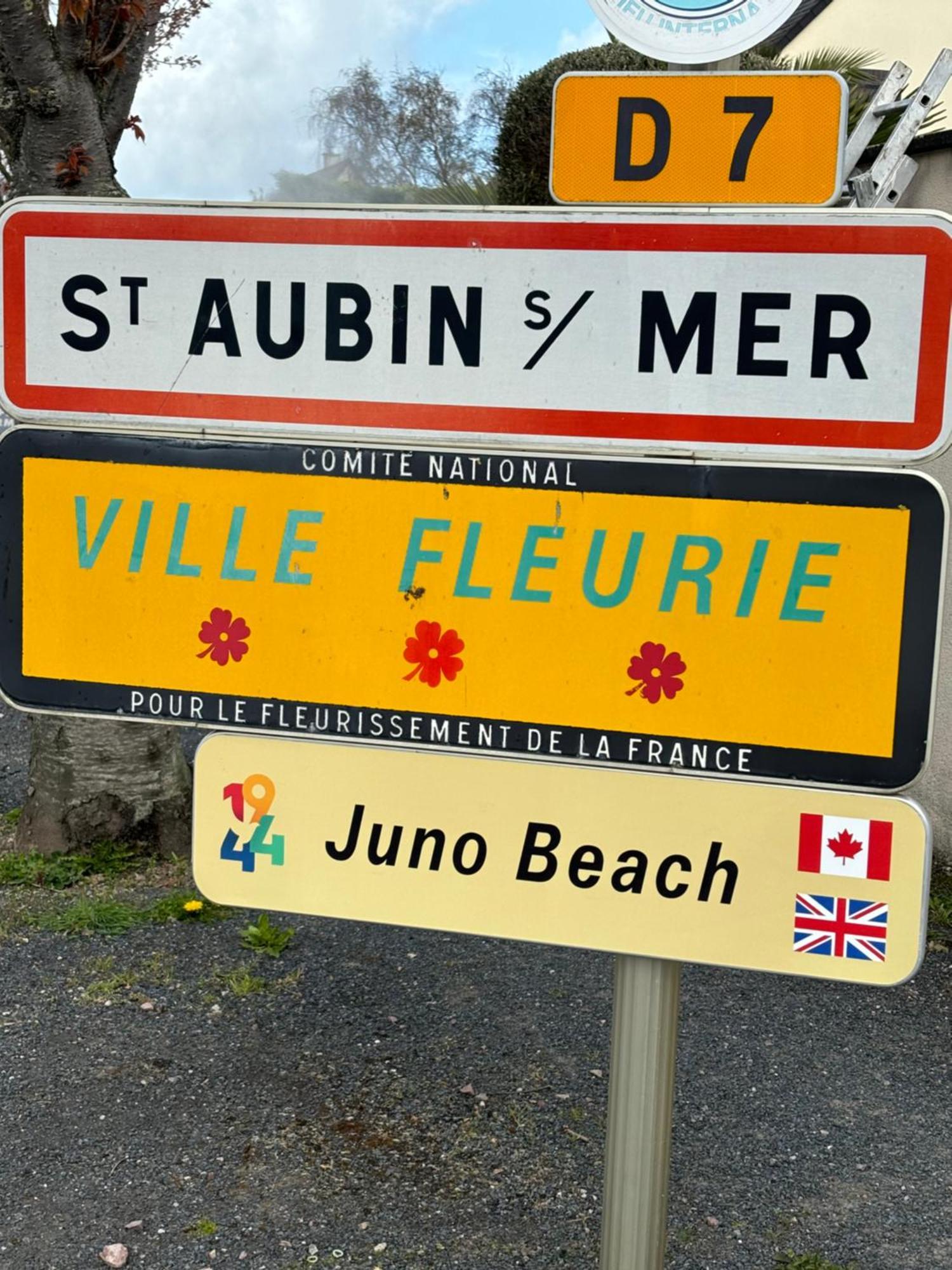 Saint-Aubin-Sur-Mer: Bel Appartement Traversant Exterior foto